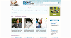 Desktop Screenshot of consumerrightsexpert.co.uk
